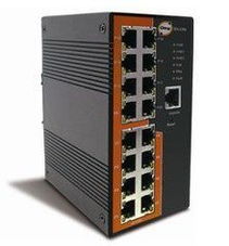 威强工业电脑 中国制造的工业用16口管理型以太网交换机技术解析与应用